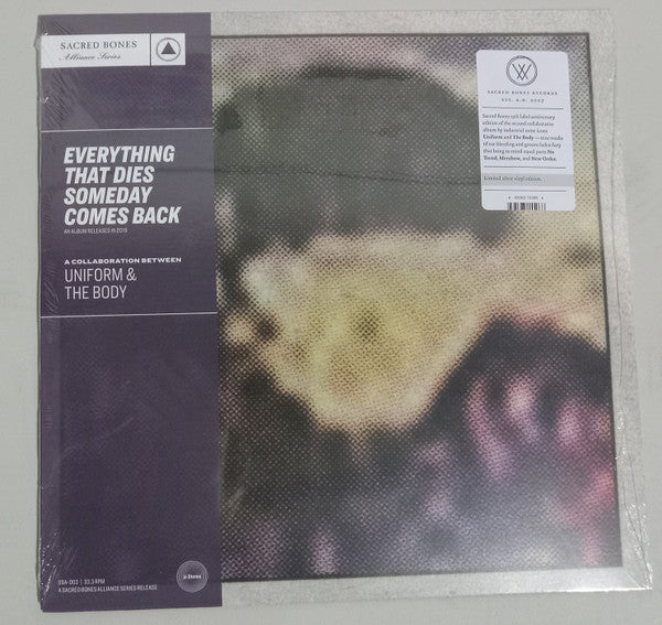 Uniform (5), The Body (3) : Everything That Dies Someday Comes Back (LP, Album, Sil)