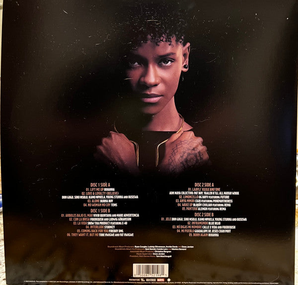Various : Black Panther: Wakanda Forever - Music From And Inspired By (2xLP, Comp, Gol)