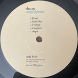 Shame (19) : Songs Of Praise (LP, Album, RP)