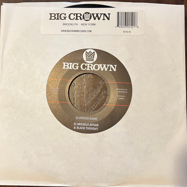 El Michels Affair & Black Thought : Glorious Game (7", Single)