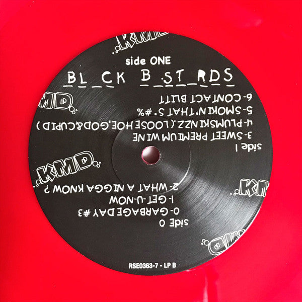 KMD : Bl_ck B_st_rds (2xLP, Album, RE, Red)