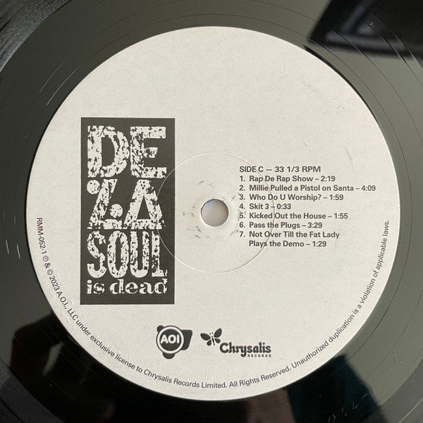 De La Soul : De La Soul Is Dead (2xLP, Album, RE)