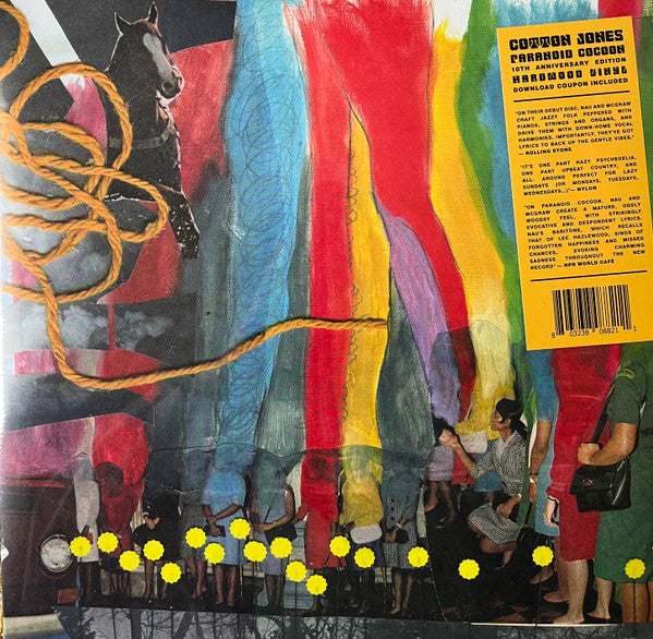 Cotton Jones : Paranoid Cocoon (LP, Album, Ltd, RE, Har)