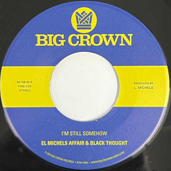 El Michels Affair & Black Thought : Hollow Way (7", Single)