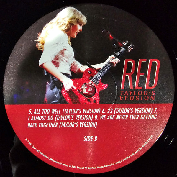 Taylor Swift : Red (Taylor's Version) (4xLP, Album)