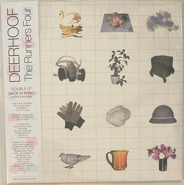 Deerhoof : The Runners Four (LP, Pin + LP, Blu + Album, Ltd, RE)