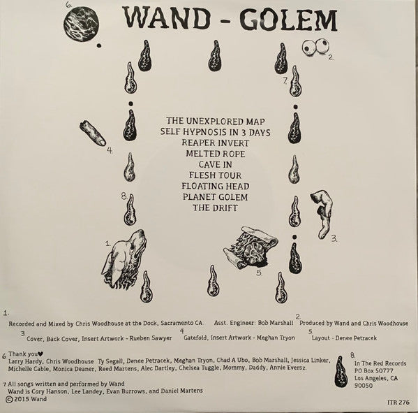 Wand (2) : Golem (LP, Album, RP, Whi)