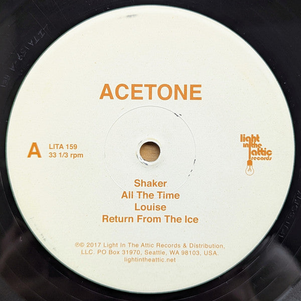 Acetone (3) : 1992-2001 (2xLP, Album, Comp, Ltd, RP)