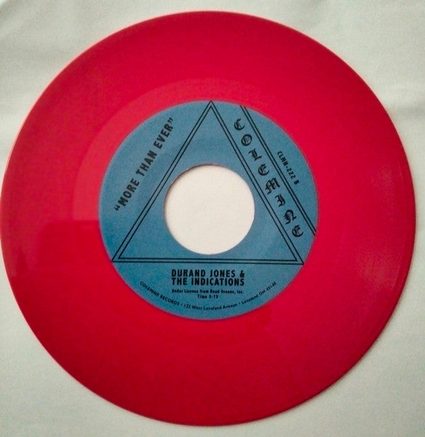 Durand Jones & The Indications : Ride Or Die (7", Single, Red)