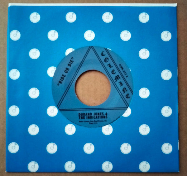 Durand Jones & The Indications : Ride Or Die (7", Single, Red)