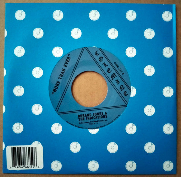 Durand Jones & The Indications : Ride Or Die (7", Single, Red)