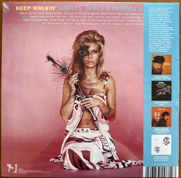 Nancy Sinatra : Keep Walkin': Singles, Demos & Rarities 1965-1978 (2xLP, Album, Comp, Ltd, Yel)