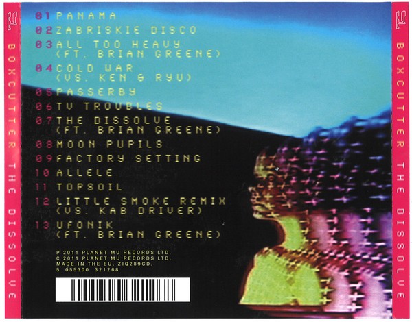Boxcutter : The Dissolve (CD, Album)