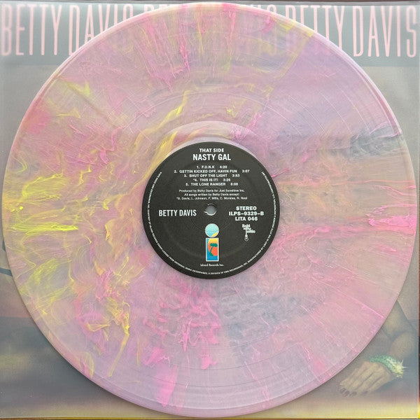 Betty Davis : Nasty Gal (LP, Album, Ltd, RE, RM, Cle)