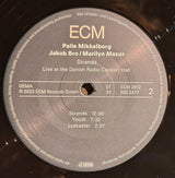 Palle Mikkelborg / Jakob Bro / Marilyn Mazur : Strands (Live At The Danish Radio Concert Hall) (LP, Album)