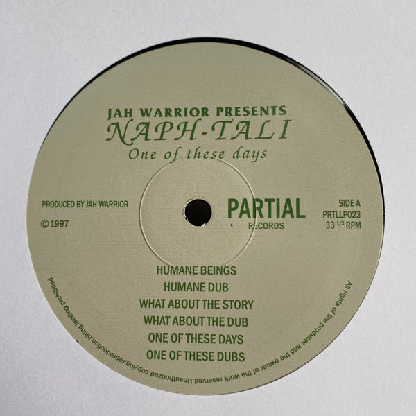 Jah Warrior Presents Naph-tali : One Of These Days (LP, RE)