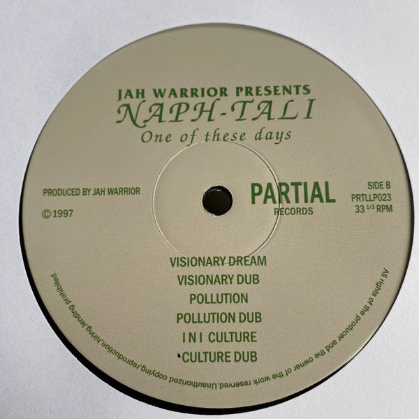 Jah Warrior Presents Naph-tali : One Of These Days (LP, RE)