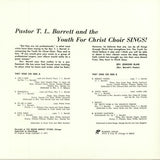 Pastor T. L. Barrett And The Youth For Christ Choir : Like A Ship... (Without A Sail) (LP, Album, RE, Spl)