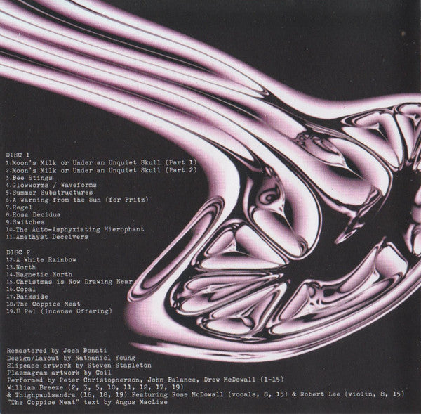 Coil : Moon's Milk (In Four Phases) (2xCD, Comp, RE, RM)