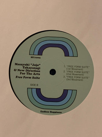 New Direction For The Arts  Featuring Mori Kenji : Free Form Suite (LP, Album, RE, Unofficial)