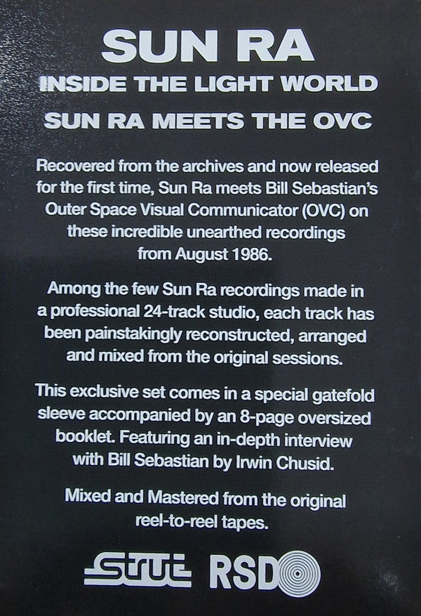 Sun Ra : Inside The Light World: Sun Ra Meets The OVC (2xLP, Album, RSD, RM, RSD)
