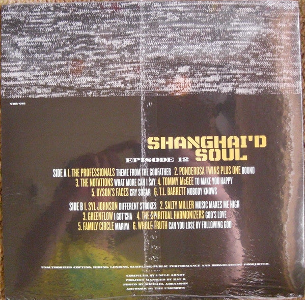 Various : Shanghai'd Soul (Episode 12) (LP, Comp)