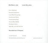 Lucian Ban / Mat Maneri : Transylvanian Dance (CD, Album)