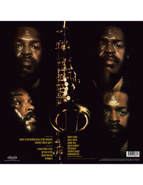 Albert Ayler : Music Is The Healing Force Of The Universe (LP, Album, RE)