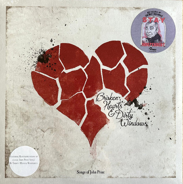 Various : Broken Hearts & Dirty Windows (Songs Of John Prine) (LP, Comp)