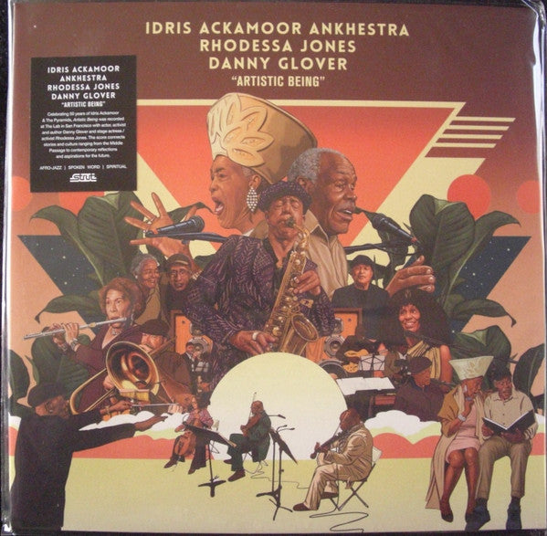 Idris Ackamoor Ankhestra, Rhodessa Jones, Danny Glover : Artistic Being (2xLP, RSD, Ltd)