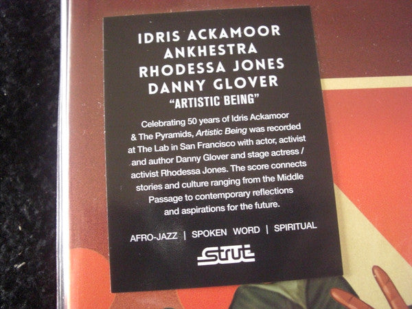 Idris Ackamoor Ankhestra, Rhodessa Jones, Danny Glover : Artistic Being (2xLP, RSD, Ltd)
