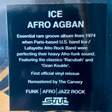 Ice (3) : The Afro Instrumental LP (LP, Album, RE)