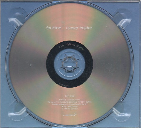 Faultline : Closer Colder (CD, Album)