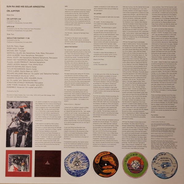 Sun Ra : On Jupiter (LP, Album, RE, RM)