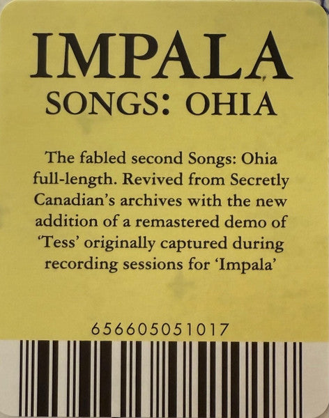 Songs: Ohia : Impala (LP, Album, RE)