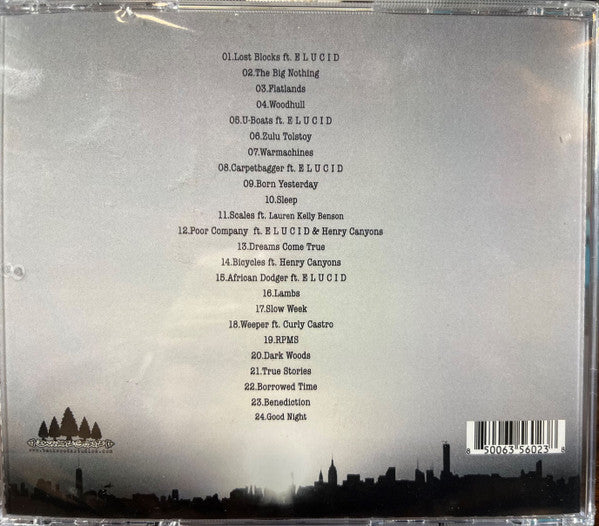 Billy Woods : Today, I Wrote Nothing (CD, Album, RE)