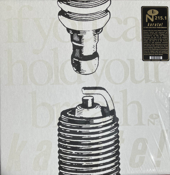 Karate : If You Can Hold Your Breath (LP, Album, RE, RM, Bla + LP, Album, RE, RM, Bla + )