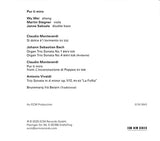 Wu Wei / Martin Stegner / Janne Saksala : Pur Ti Miro (CD, Album)