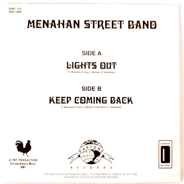 Menahan Street Band : Lights Out (7", Single)