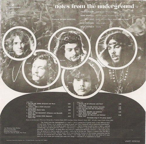 Notes From The Underground : Notes From The Underground (CD, Album, RE)