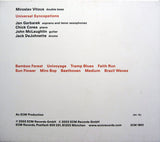 Miroslav Vitous : Universal Syncopations (CD, Album, O-c)