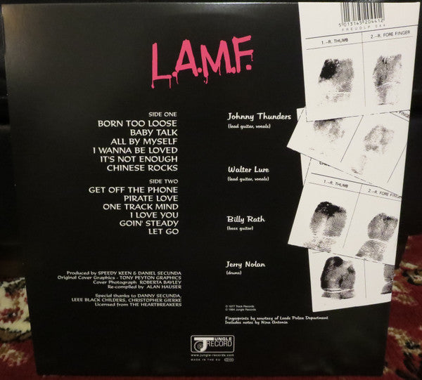 The Heartbreakers (2) : L.A.M.F. (The Lost '77 Mixes) (LP, Album, RE, Gat)