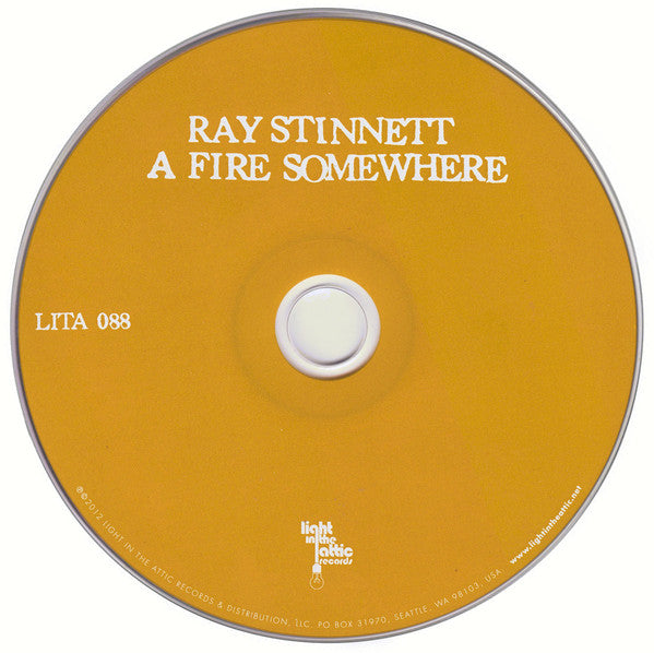 Ray Stinnett : A Fire Somewhere (CD, Album)