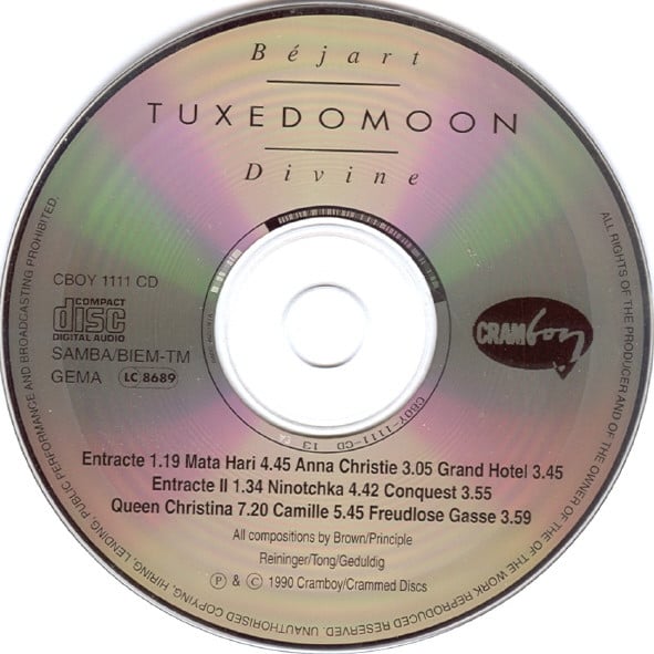 Tuxedomoon : Divine (CD, Album)