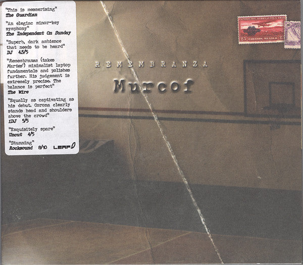 Murcof : Remembranza (CD, Album)