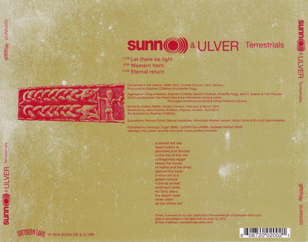Sunn O))) & Ulver : Terrestrials (CD, Album)