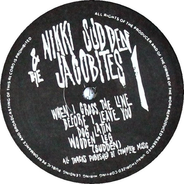 Nikki Sudden & The Jacobites : Dead Men Tell No Tales (LP, Album, Obi)