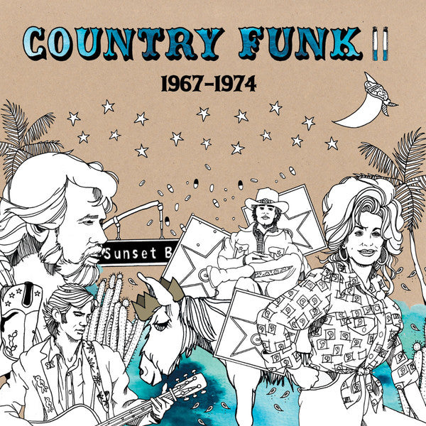 Various : Country Funk II 1967-1974 (CD, Comp, RM)
