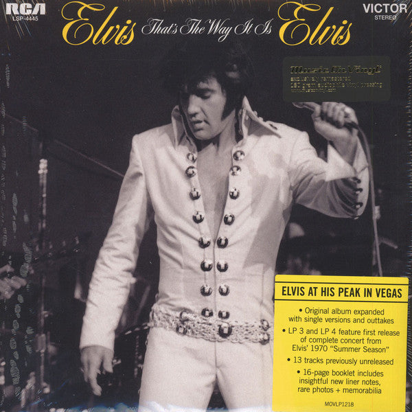 Elvis Presley : That's The Way It Is (4xLP, Comp, RM, 180)