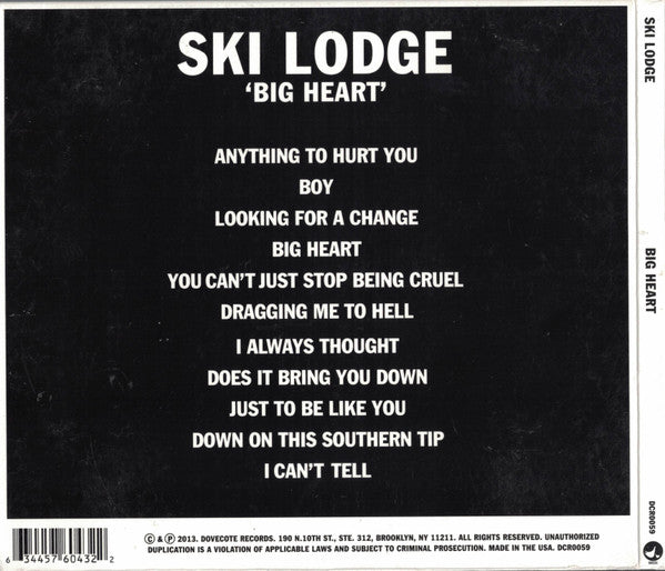 Ski Lodge : Big Heart (CD, Album)